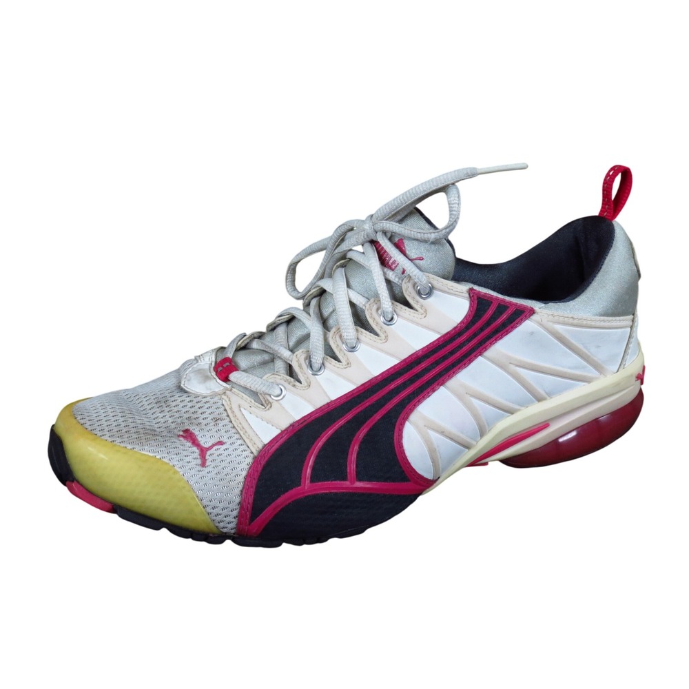 Puma Cell Tazon Women Running Shoes Size 9.5 Athletic Training White Red Black